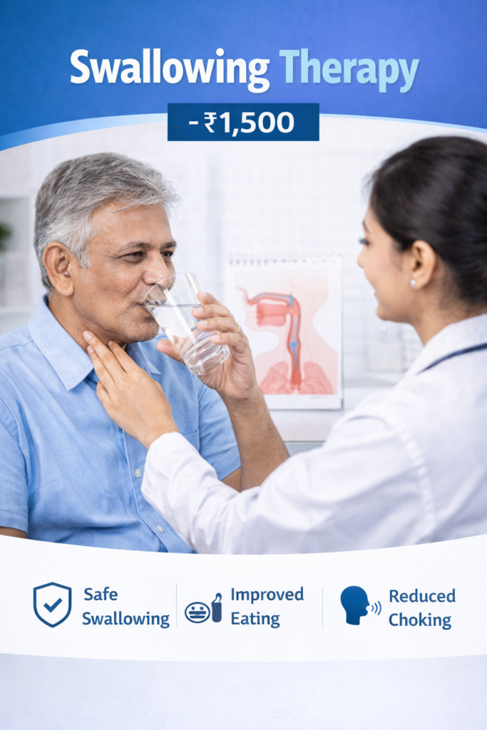 Swallowing Therapy - Aadya Hearing Speech Center