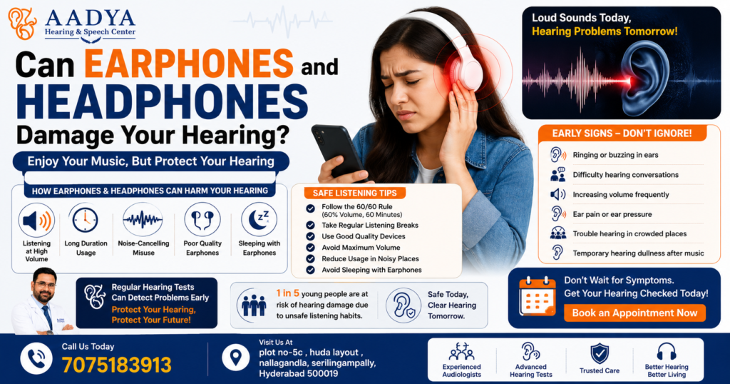 Can Earphones and Headphones Damage Your Hearing