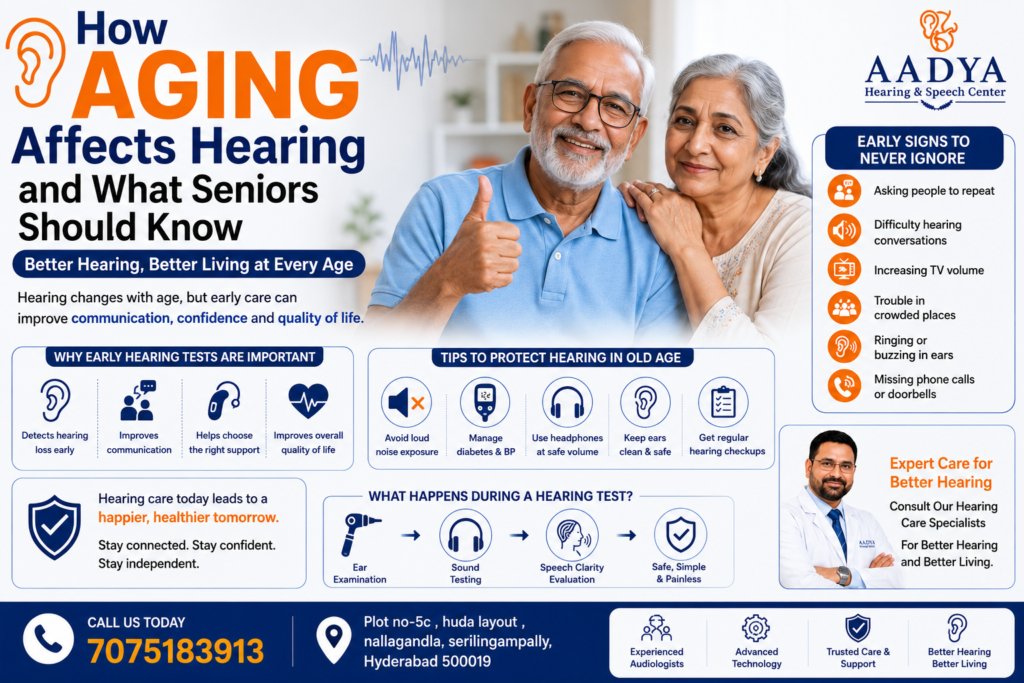 How Aging Affects Hearing and What Seniors Should Know